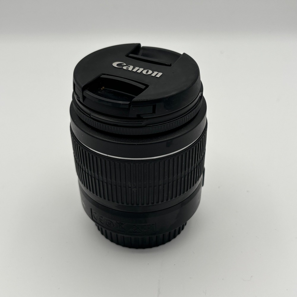Canon Zoom Lens EF-S 18-55mm Macro Black Image Stabilizer DSLR Camera Lens